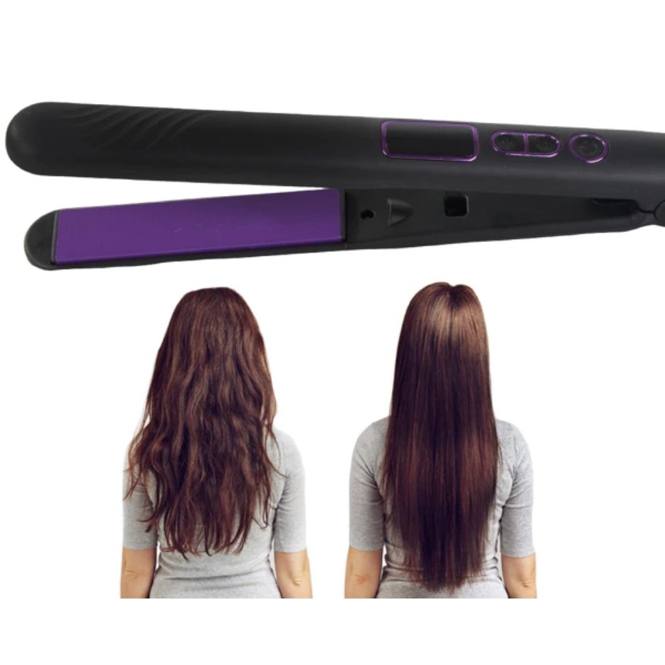Multifunctional Heated Hair Straightening Brush LUX-Peruck.
