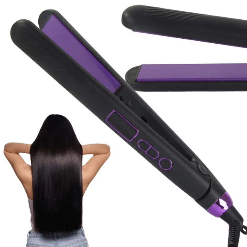 Multifunctional Heated Hair Straightening Brush LUX-Peruck.