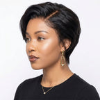 Pixie Cut Echthaar Perücke | 13x4 - LUX-Peruck
