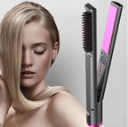Multifunctional Heated Hair Straightening Brush LUX-Peruck.