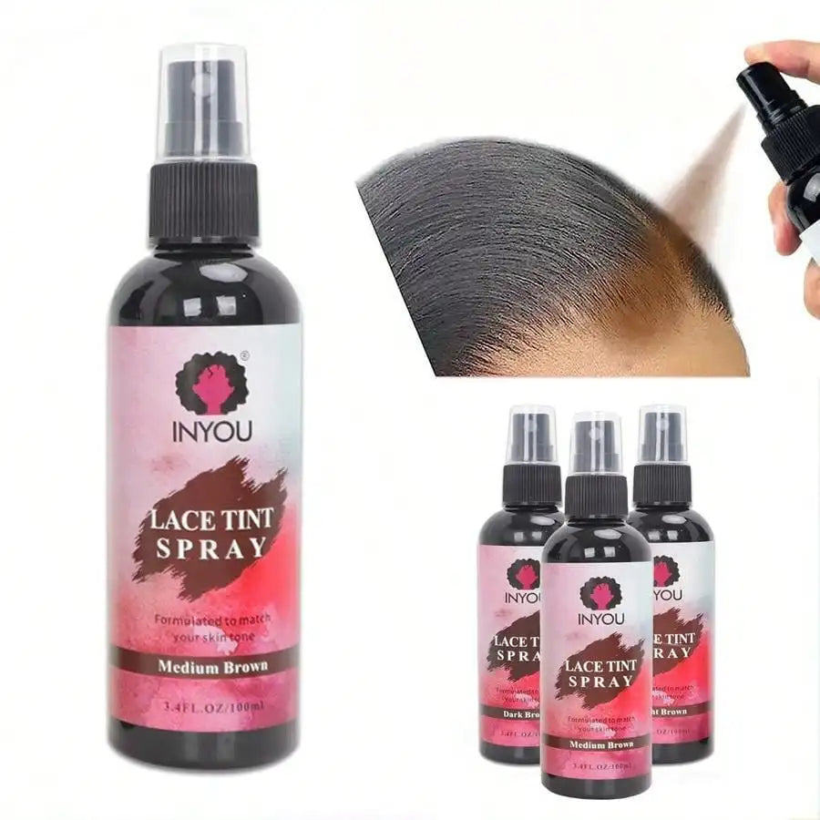 Waterproof Lace Closure Tint Melting Mousse Spray