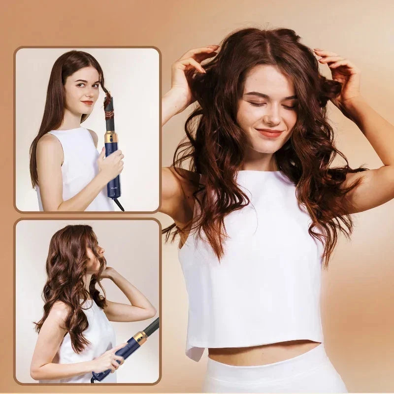 5-in-1 Haarstyler mit EU-Stecker – Anwendung– LUX-Peruck