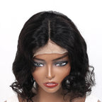 Black wig with a lace front- LUX-Peruck