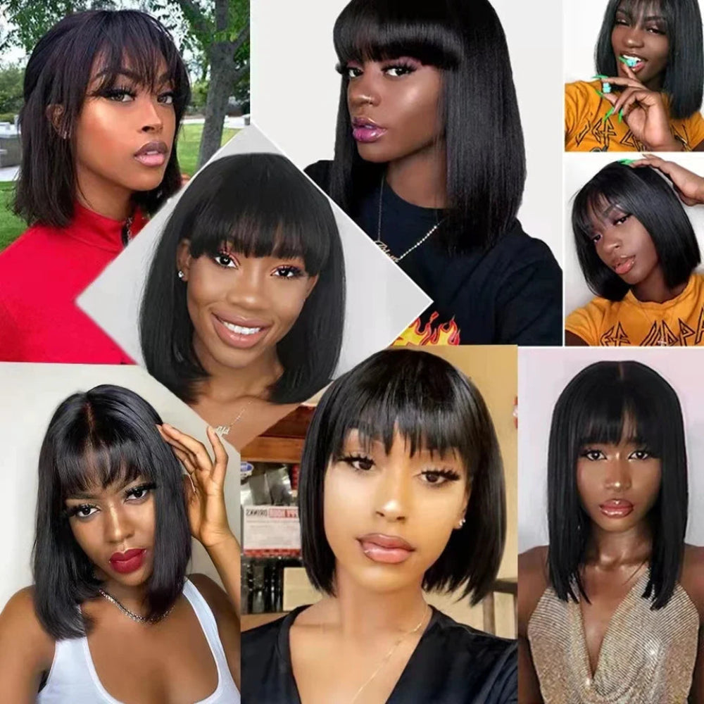 Short Bob Pony Wig LUX-Peruck