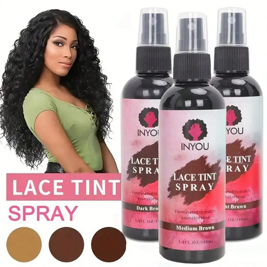 Waterproof Lace Closure Tint Melting Mousse Spray