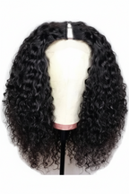 V Part Kinky Curly Real Hair Wig LUX-Peruck