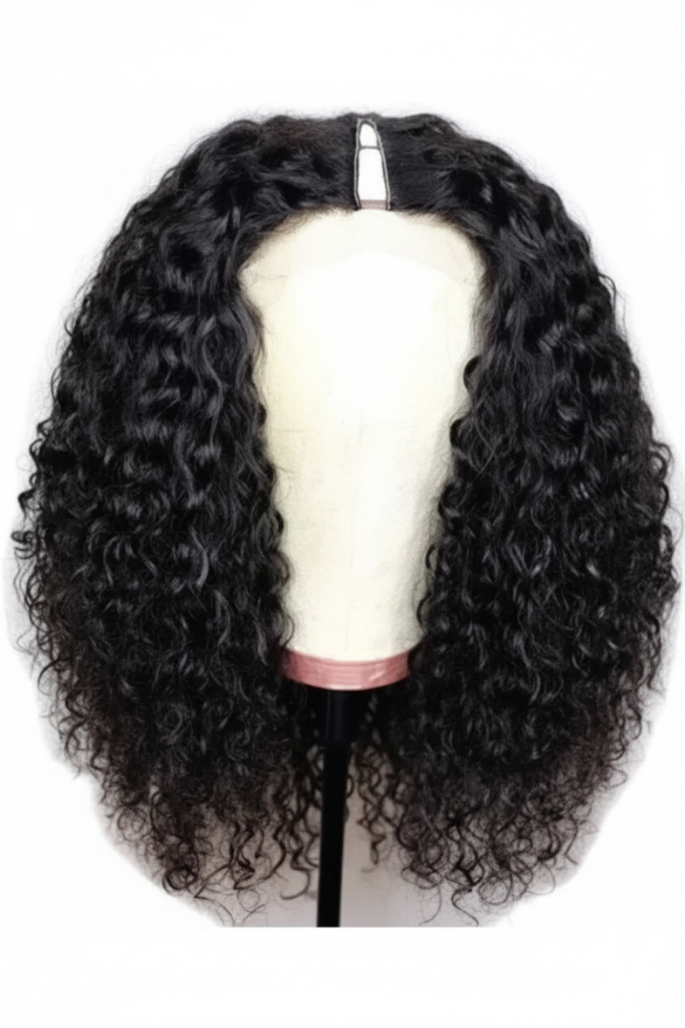 V Part Kinky Curly Real Hair Wig LUX-Peruck