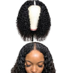 V Part Kinky Curly Real Hair Wig LUX-Peruck