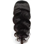 Body Wave Echthaarperücke – Seitenansicht- LUX-Peruck